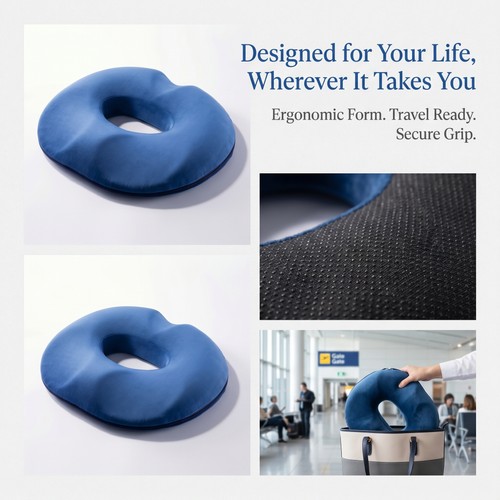 Memory foam coccyx - foam,