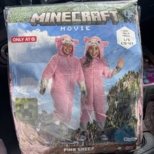 Minecraft Movie Pink Sheep