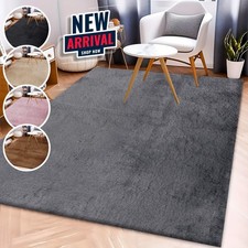 Thick Large Shaggy Rugs Non