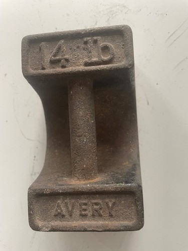 Vintage cast iron - cast, weight