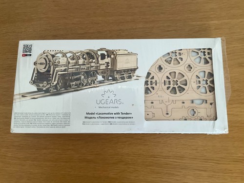 Ugears steam locomotive - locomotive, with