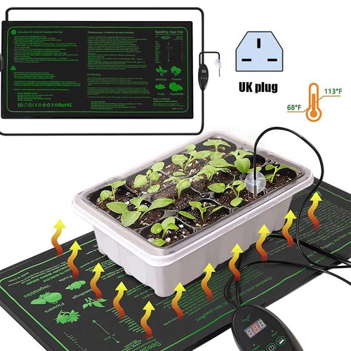 Greenhouse seedling heat mat - seedling,