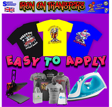 One x Personalized Printed IRON ON Transfer Custom Company Logo Design Photo