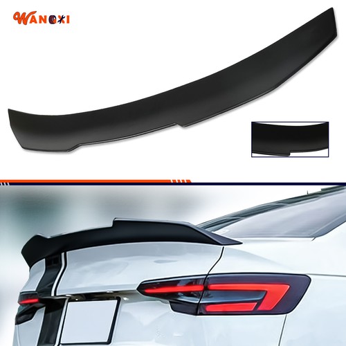 Matte black rear trunk - matte,