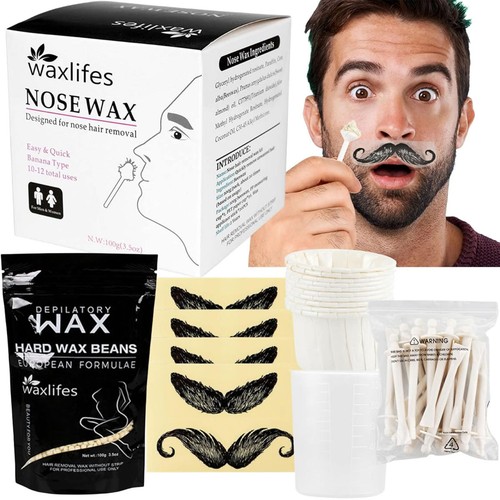 Nose wax kit for - and, women