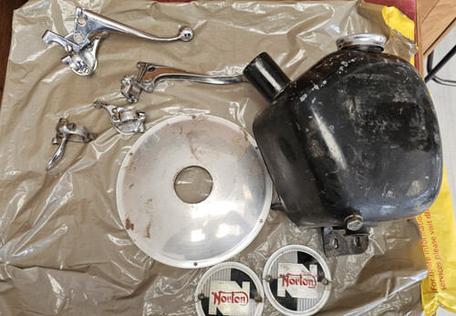 Job lot vintage norton etc - of,