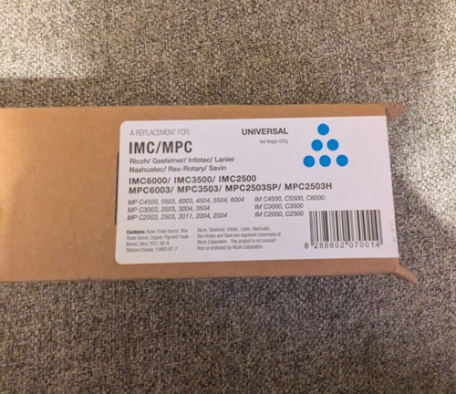 Universal cyan toner cartridge - toner,