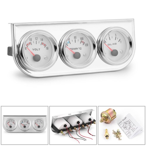 52mm car triple 3 - 3, gauge