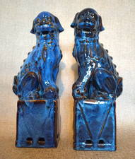 Chinese Flambe Glazed Dogs of