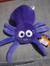 Tesco Purple Spider Soft Toy