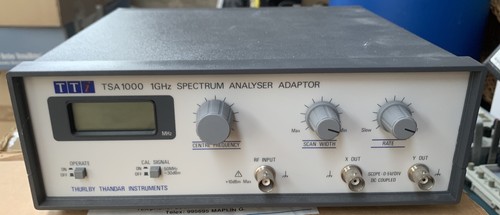 Tti tsa1000 spectrum - spectrum, analyzer