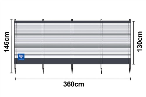 Blue diamond pole - blue,
