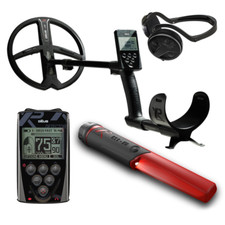 XP DEUS I X35 28cm RC V6 Detector with WSA Headphones + Mi-6 Pinpointer