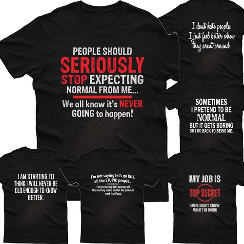 Funny slogan mens shirt - mens,