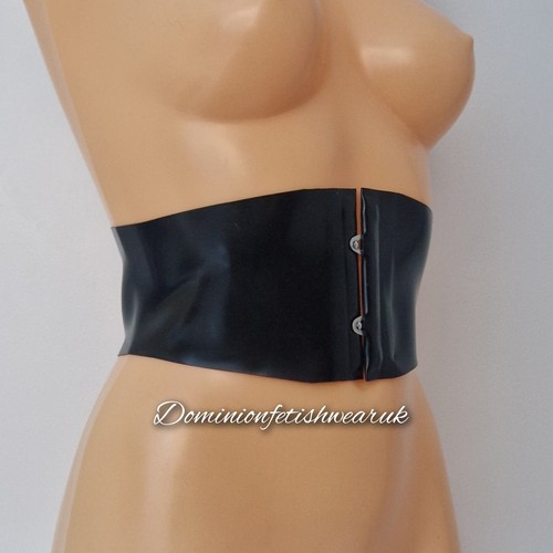Made order black corset - to,