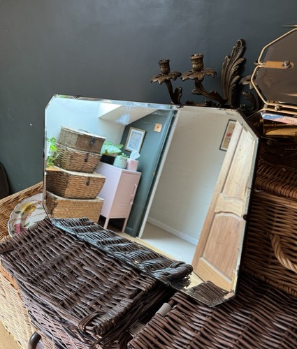 Art deco frameless - , with