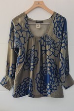 Antique Silk Batik Blouse