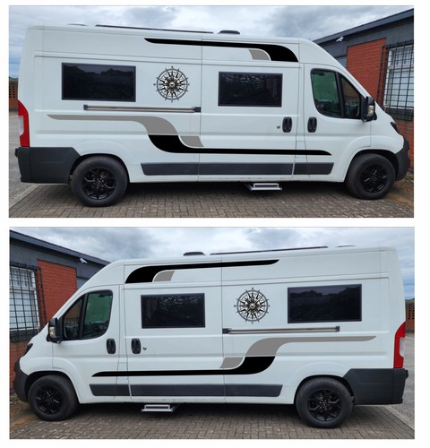Campervan motorhome decal - campervan,