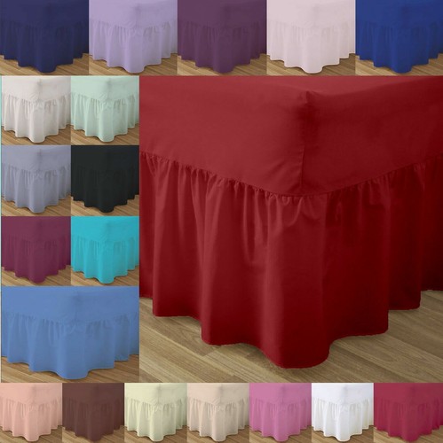Valance fitted bed sheets - bed,