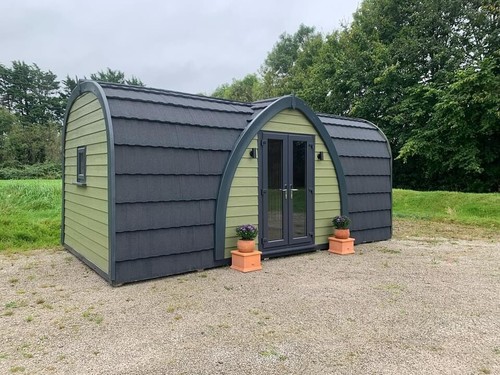 Composite glamping pod - glamping, pod,