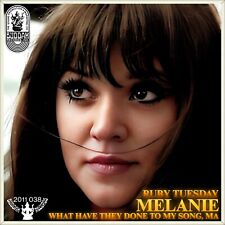 7" MELANIE SAFKA Ruby Tuesday / What Have They Done BUDDAH Made UK 1970 like NEW