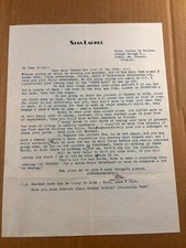 Rare Stan Laurel Autographed