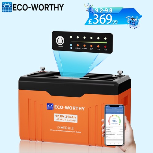 Eco worthy 12v 314ah - eco-worthy,