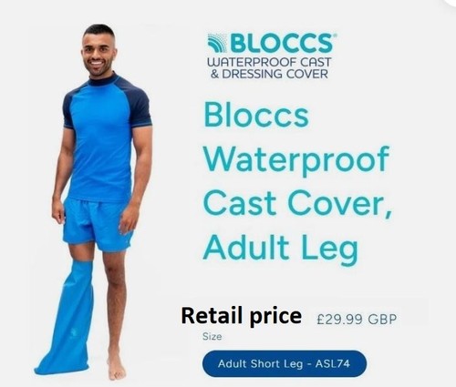 Reusable waterproof leg - reusable,