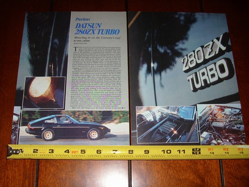 1981 datsun 280zx turbocharged - datsun,