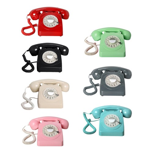 Vintage rotary phone - vintage, retro