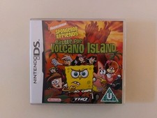 spongebob and friends battle for volcano island Nintendo Ds