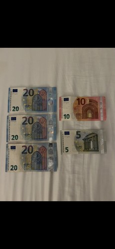 Left over euros holiday - 75,