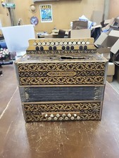VENEZIA Chromatic Hohner Piano button box Germany accordion Vintage condition