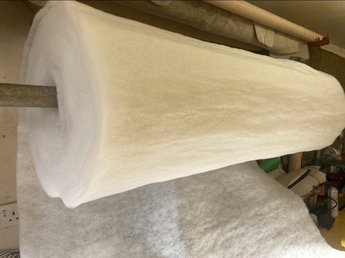 Polyester wadding 50m roll - wadding,