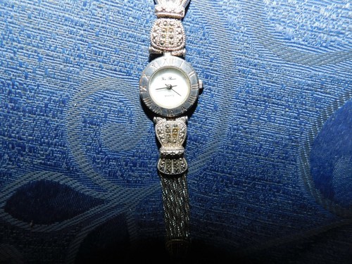 Elegant silver tone marcasite - elegant,