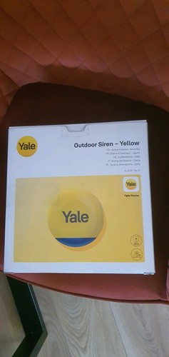 Yale outdoor siren yellow - yale,