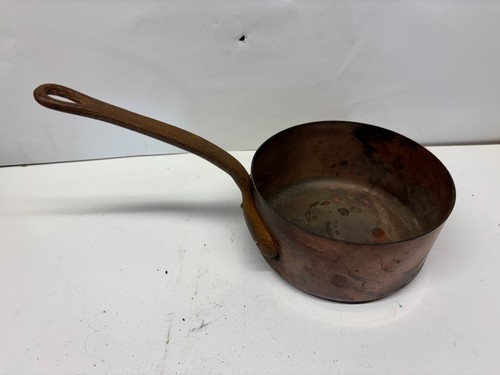 Vintage copper saucepan - saucepan, with
