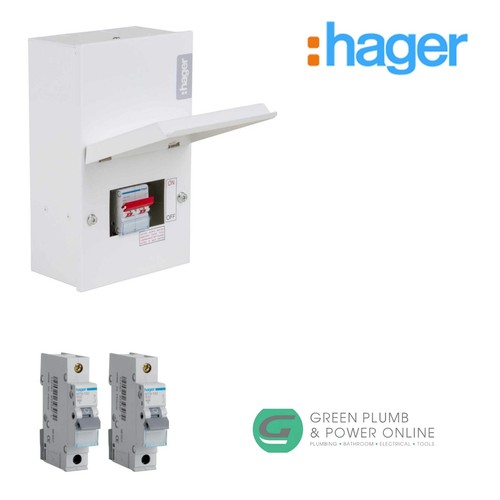 Hager 2way 63amp mainswitch - hager,