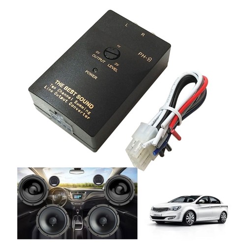 Car stereo high low - stereo-high, line
