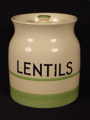 Rare green banded - rare, jar