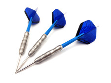 27g 90% Tungsten Dart Set Barrels, Dart Stems + Pentathlon HD150 Dart Flights