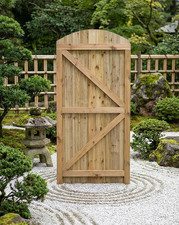 6FT Featheredge Garden Gate