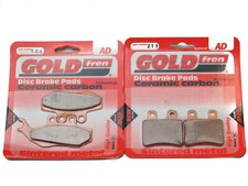 Brake Pads Front & Rear For Yamaha XT 125 X (13D4/13D6) 17" WHEEL 2007-2011