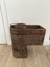Wicker stair basket shape - stair, l