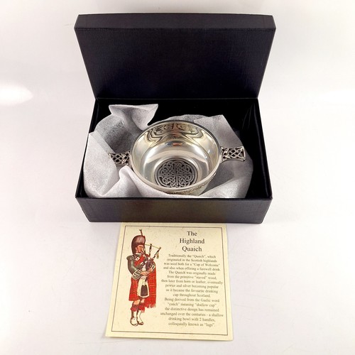 The highland quaich pewter - highland,