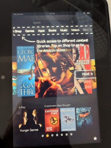 Amazon kindle fire - amazon, 7