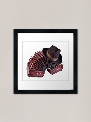 Arravalero bandoneon framed - arravalero,