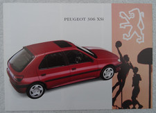 PEUGEOT 306 XSi UK Sales Brochure 1993. 2-Litre. 3/5 Door. Specification. 4pages