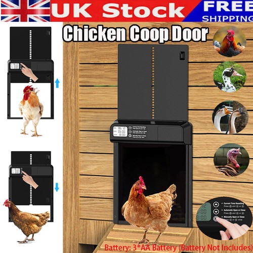 Automatic chicken coop door - automatic,