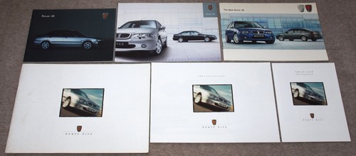 Rover car sales brochures - car,